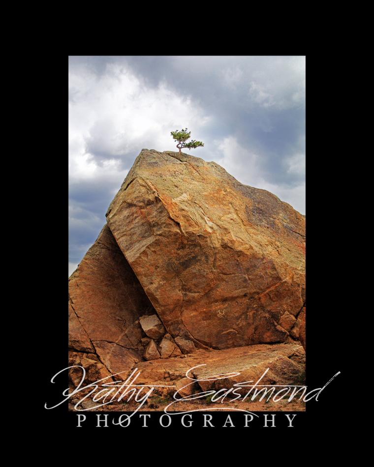 "Founded on the Rock" 5x7 print mounted on a black 8x10 acid-free matte for $25 with free shipping within the U.S.  (Kathy Eastmond's signature will replace the copyright  logo )